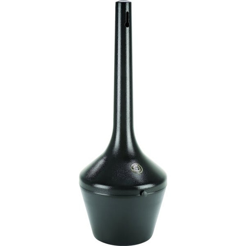 Commercial Zone Products Classico Cigarette Receptacle (Black)