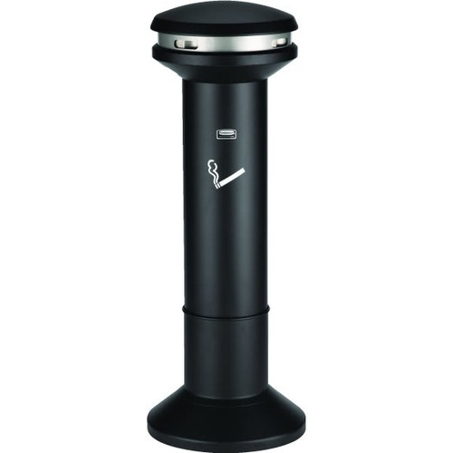 Rubbermaid Commercial Infinity Ultra-High Capacity Smoking Receptacle (Black)