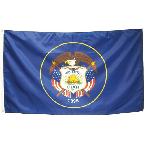 Valley Forge Flag State Flag Utah 5' X 3'
