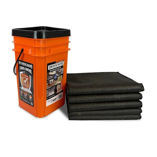 Quick Dam Grab & Go Jumbo Flood Bag Kit With 5 Jumbo Flood Bags