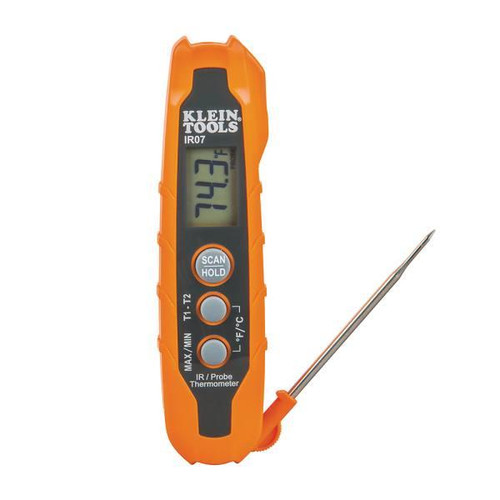 Klein Tools Dual Ir/Probe Digital Thermometer IR07