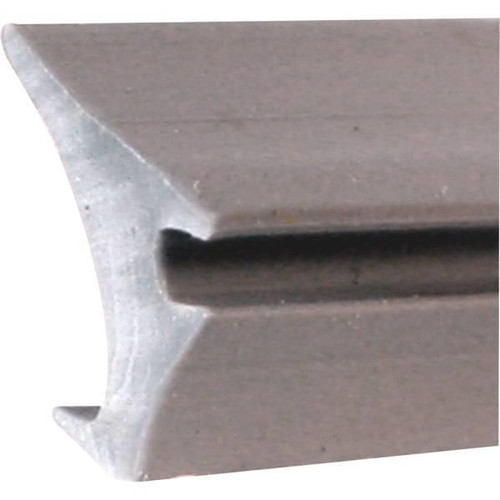 Make 2 Fit Glass Glazing Spline, Gray Vinyl, 200 Ft. P 7774