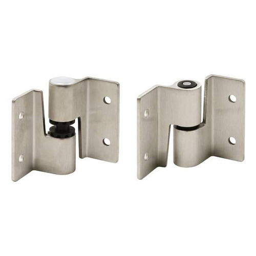 Sentry Surface Mt Hinge Set, Right In/ Left Out, W/ Fasteners, Ss. 656-8621