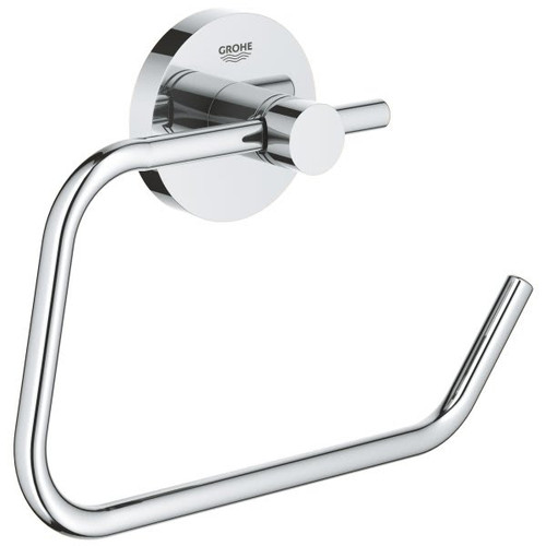Grohe Essentials Toilet Paper Holder W/O Cover, Chrome 40689001