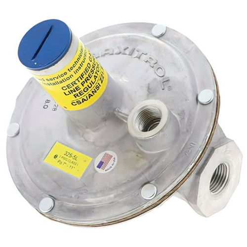 Maxitrol 1/2" Npt 2 Psi Max Inlet 7-11" Wc Outlet Line Pressure Gas Regulator 325-5L-1/2