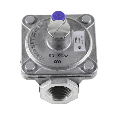 Maxitrol 3/4"Npt 1/2psi Inlet 5-12"Wc Op Seat Poppet Appliance Gas Regulator RV48L-3/4-512
