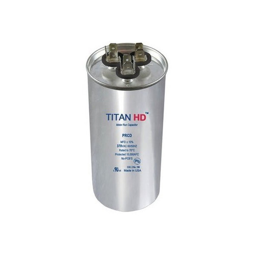 Packard Titan Hd Run Capacitor 55+7.5 Mfd 370 Volt Round, Box Of 5 PRCD5575A