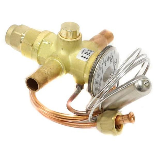 Danfoss 3/8"Odf X 1/2"Odf Straight Body 30" Capillary R410a 3 Ton Externally Txv 067L5955