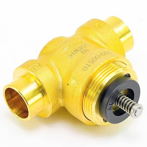 Siemens Valve Zone Valve Zone 2 Way 1/2" Sweat 120vac 1.0 Cv Linear Flow Brass 599-00510