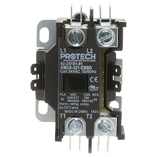 Rheem 24-Volt 30 Amp 1-Pole Contactor 42-25101-01