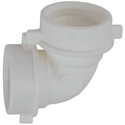 DuraPro 1-1/2 Plastic Bend 90-Degree Slip Joint Elbow Fitting 172130