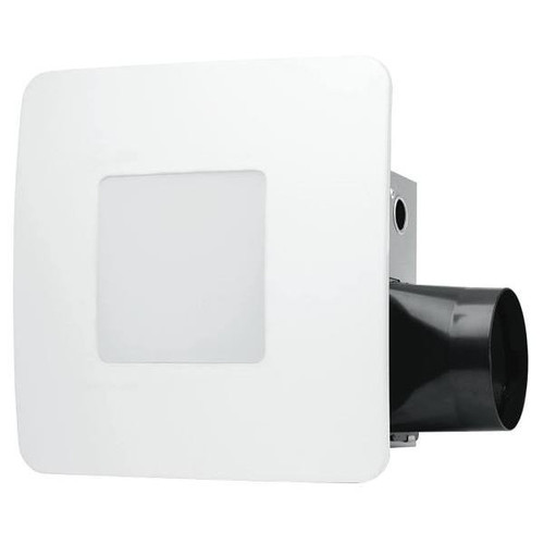Revent 80 CFM Easy Installation Bathroom Exhaust Fan With LED Lighting RVL80-D