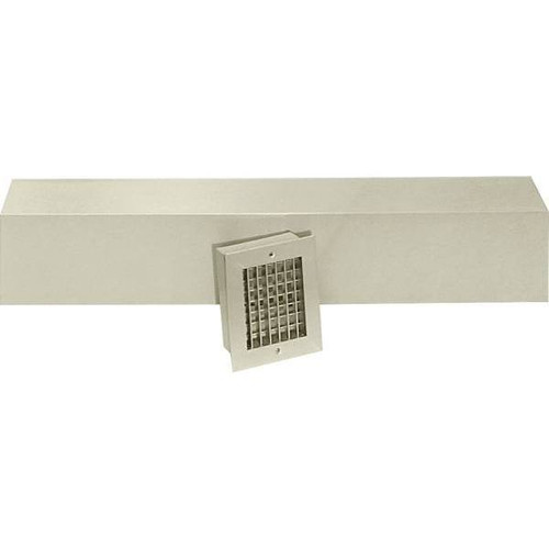 Ge 49-1/2 In. H X 10 In. W X 12 In. D Duct Extension, Register And Trim Flange RAK601B