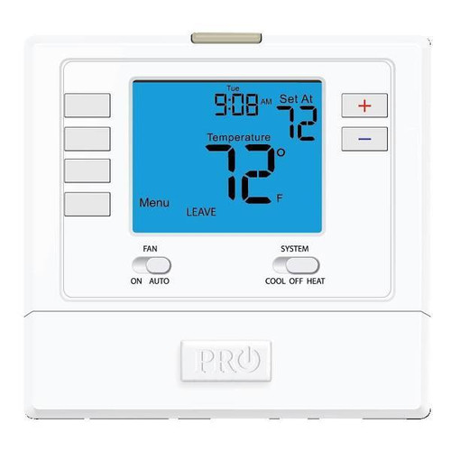 Pro1 Programmable Thermostat 1ht 1cl 24volt Battery 288589