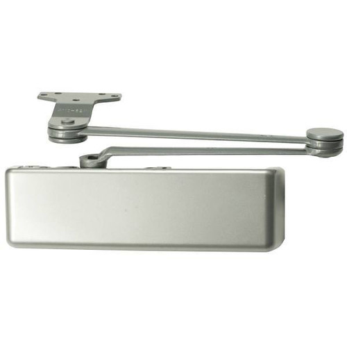 Lcn Grd 1 Sf Dr Clsr X Dty Arm Ps Para Arm Mnt 180 Dg Size 1-5 Metal Cover Alum 4111-EDA LH 689 MC