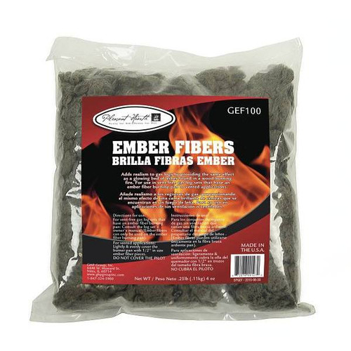 Pleasant Hearth 4 Oz. Glowing Ember Fiber Pellet Bag GEF100