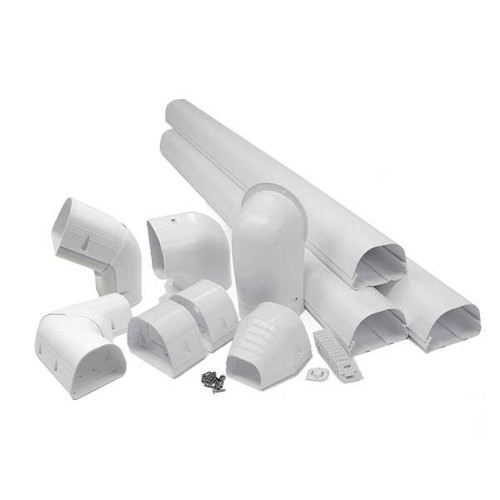 Rectorseal Fortress 4-1/2" Wall Duct Kit - White 84105