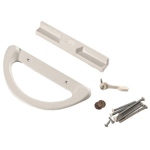 3-15/16" Sliding Glass Door Handle White 13-328-46X