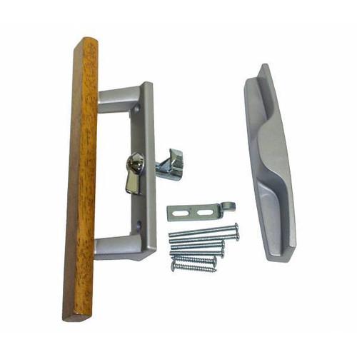 3-15/16" Universal Sliding Glass Door Handle Aluminum 13-104