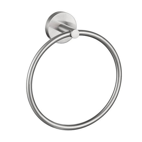 Seasons Westwind Brushed Nickel Towel Ring 543454