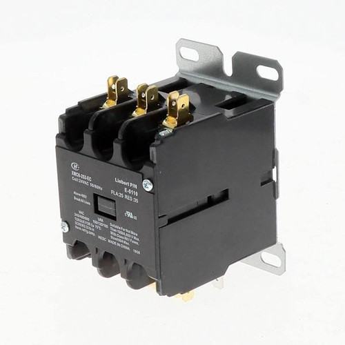 Liebert 24v Coil 3p 25/30amp Contactor E-0110s E-0110S