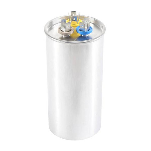 Carrier Dual Capacitor 75/5 Mfd 440 Volt Round P291-7554R