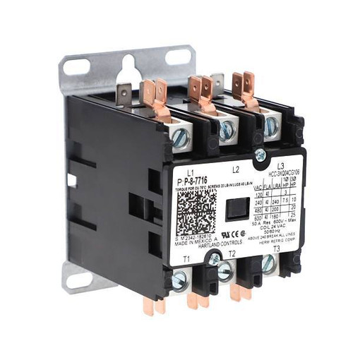 Lennox 3 Pdt 208/230 Volt 24 Volt Coil Contactor 38113