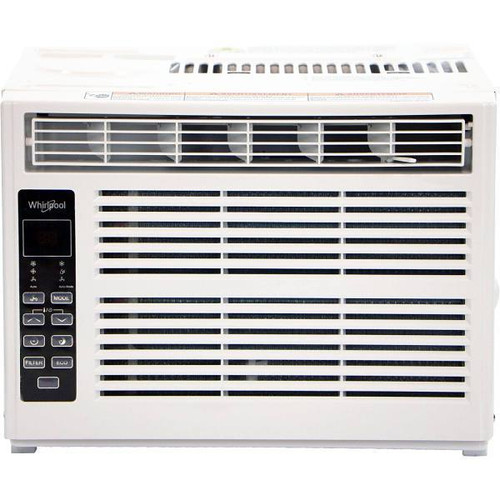 Whirlpool 8,000 BTU 115v Window-Mounted Air Conditioner With Remote Control WHAW081CW