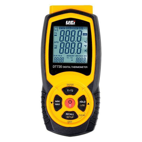 Uei Test Instruments 2 Channel Differential Thermometer DT720