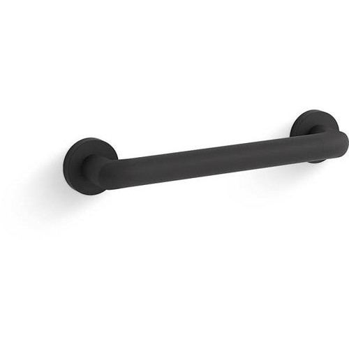 Kohler Kumin 12" Grab Bar-Matte Black 24548-BL