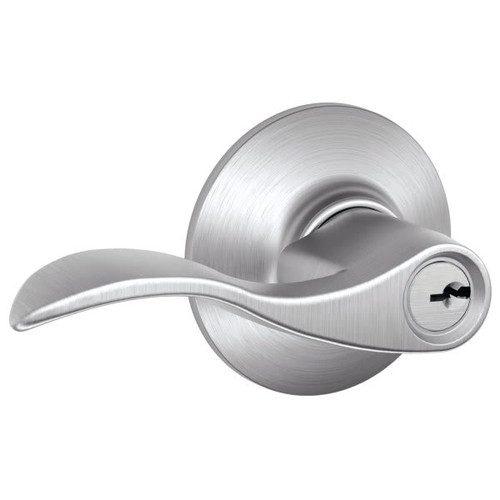 Schlage F Series Leverset 626, Non-Handed, Satin Chrome Finish F51A ACC 626