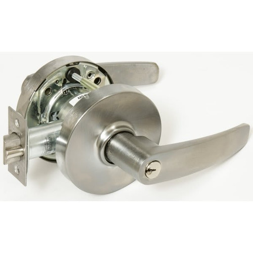 Sargent 10 Line Cylindrical Lever Lockset, 2.75" Backset, 1.375 To 2" Thk Door, Grade 1 28-10G04 LB 26D