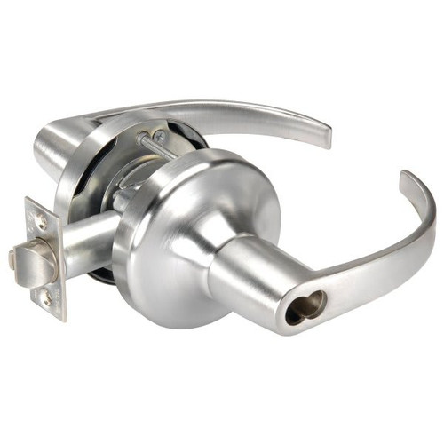 Yale 5400ln Cylindrical Lever Lockset, 2.75" Backset, 1.375 To 2.25" Thk Door, 1.25 X 4.875" Strike PB5407LN 1210 LC 626