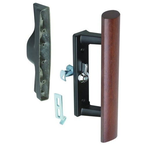 3-1/2" Universal Sliding Glass Door Handle Black 840625