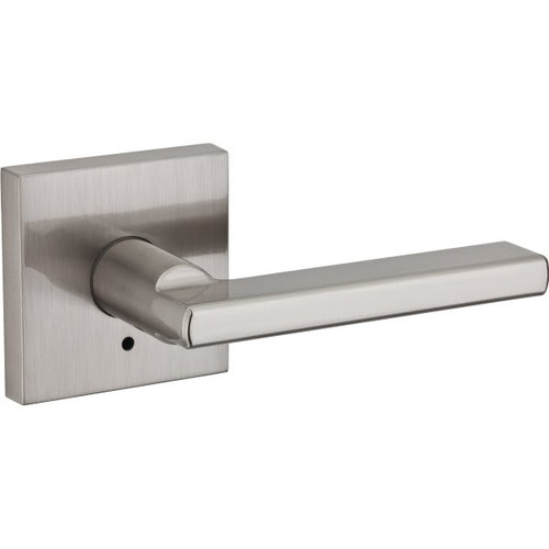 Kwikset Halifax Satin Nickel Bed/Bath Privacy Door Lever 97300-894