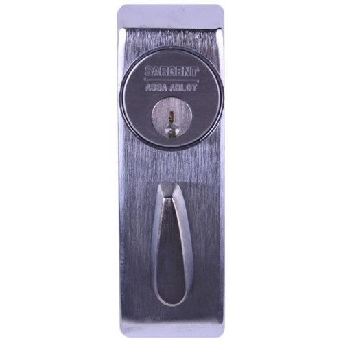 Sargent 100 Series Exit Trim, For Use With Sargent 80 Series, Satin Chrome