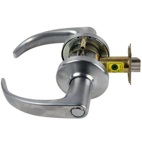 Best 9k Series Privacy Function Curved Return Cylindrical Lockset (Satin Chrome)