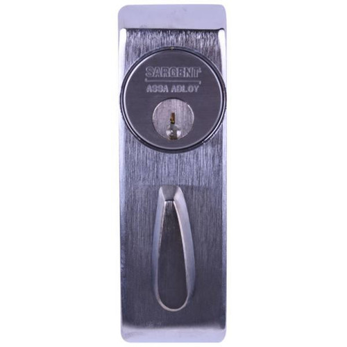 Sargent 100/80 Series Exit Trim, Storeroom Function, Stainless Steel