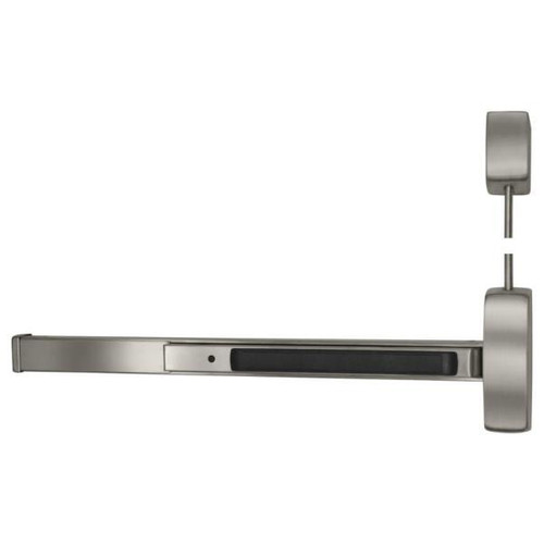 Sargent 80 Series Rim Vertical Rod Exit Device, 36 X 7', Stainless, Lh Reverse