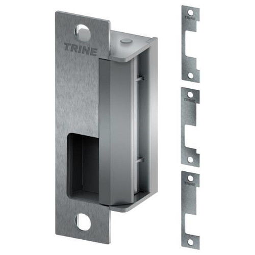 Trine 4100 Series 12 Vdc Fire Rated Strike Plate For No Deadbolt Locksets