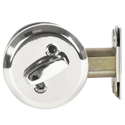 Arrow D Series Grade 1 Single Cylinder Deadbolt, A Keyway, Bright Chrome