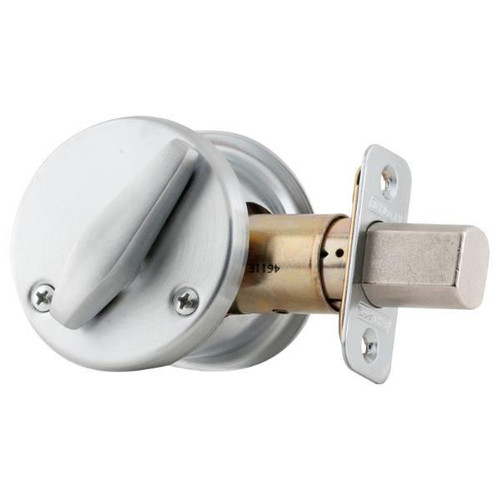 Schlage B500 Series Grade 2 Single Cylinder Classroom Deadbolt, Satin Chrome