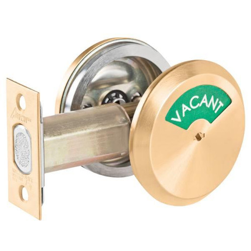 Arrow E Series Grade 2 Occupancy Indicator Deadbolt, Satin Bronze ,