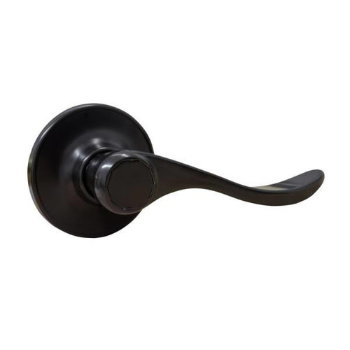 Design House Springdale Matte Black Dummy Door Lever