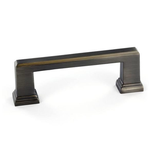 Richelieu Transitional 3-25/32-In Antique Nickel Cabinet Pull