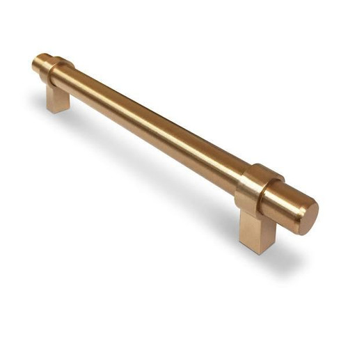Richelieu Contemporary Metal Pull, 6 5/16 In 160 Mm Champagne Bronze