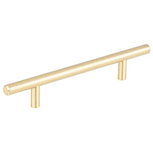 Richelieu Contemporary Steel Pull, 5 1/32 In 128 Mm Satin Brass