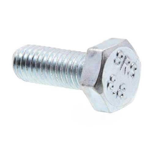 He Head Cap Screws, Zinc, Package Of 25.