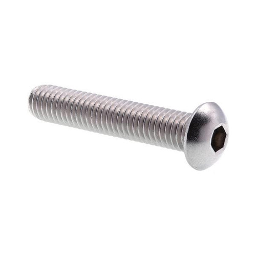Socket Cap Screws, Button Head, Allen, Ss, Package Of 5