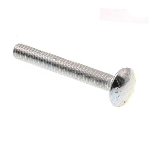Carriage Bolts , A307 Grade A Zinc , 1/4 X 20 X 2" , Package Of 100